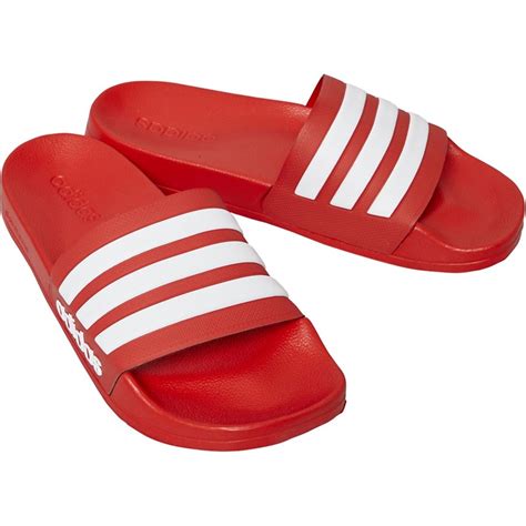 adidas slippers rood geen verzending|adidas sandalen slippers.